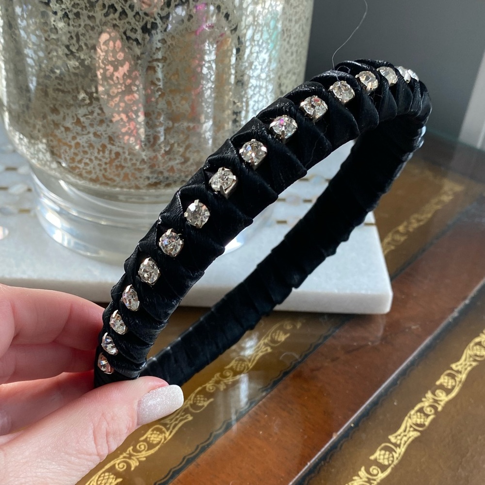 Anthropologie jewel gem rhinestone embellished headband! New!
